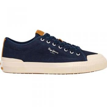 Sneakers casual Pepe Jeans Ben suede Navy EU 40
