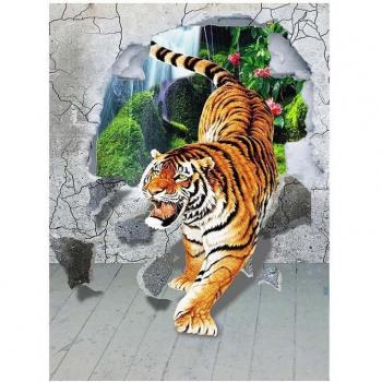 Kreuzstich-Diamant-Gemälde: Tiger