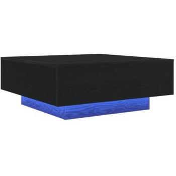 Mesa de Café Minimalista 80 x 80 cm Madera Contrachapada