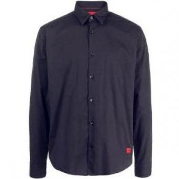 Camicia Hugo Ermo Blu Scuro Slim Fit M