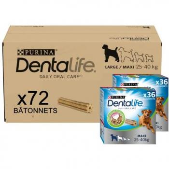 DENTALIFE UltraMax – 72 Bonbons à Mâcher pour Chiens de Taille Moyenne/Grande