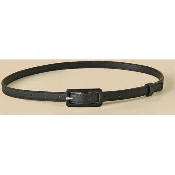 Fashionable Women’s Belt in Red, Purple, and Black (Narrow Width)