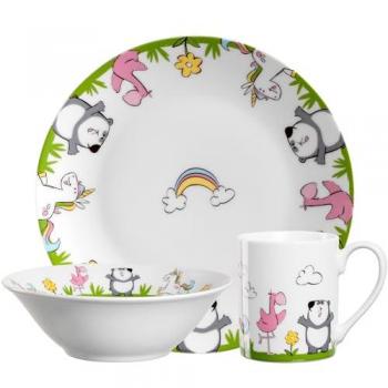 LEONARDO Kindergeschirr-Set »BAMBINI«, Einhorn