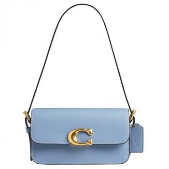 Borsetta Coach 18 Celeste