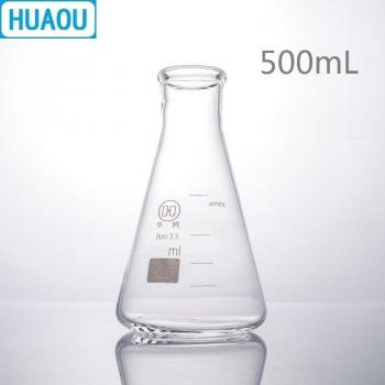 TriNeck 500 mL Borosilicate Flask