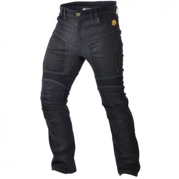 Trilobite Parado Schwarze Motorradhosen – Herren, Länge 32/34