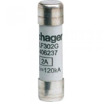 Fusibile 2 A Hager 10x38 gG – LF302G