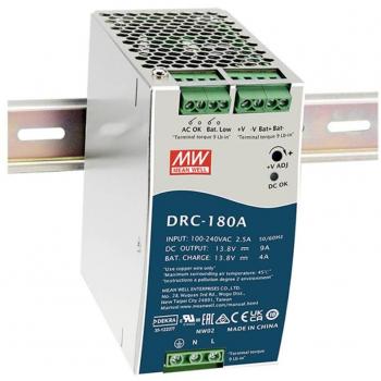 MEAN WELL DRC-180A 2 Sorties Alimentation DIN