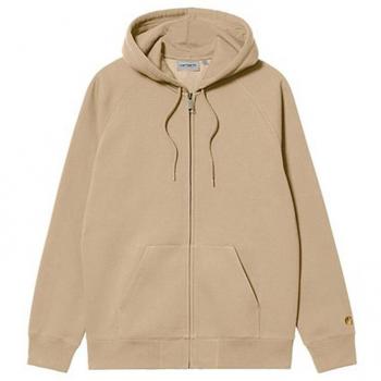 Carhartt Wip Hoodie Chase Beige Herren Größe XS