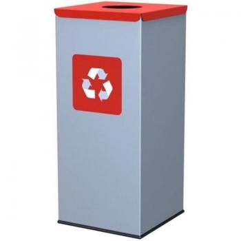 Mestolo per Metalli 60L con Coperchio Rosso