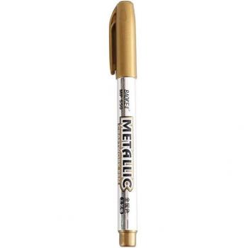 Gold‑Silver Metal Color Marker Pack – 2pcs