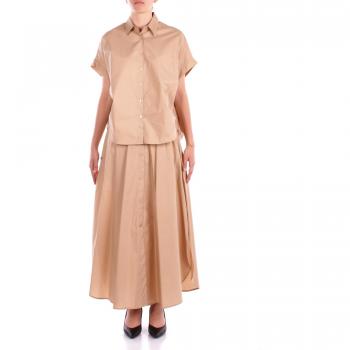 Manila Grace Langarmtop Beige