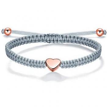 Bracelet Multicolore Réglable Argent