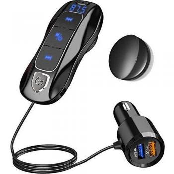 Chargeur de Voiture SONRU Prise Allume Cigare 12v Étanche 5V/4.2A Interrupteur Tactile