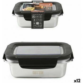 Quttin silberne Lunchbox
