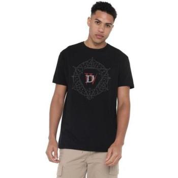 XL Diablo IV Men’s Black Pentagram T‑Shirt
