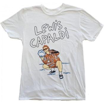Lewis Capaldi's Snow Leopard Cotton T-Shirt