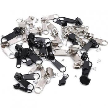 Kit de reparación de cremalleras con 84 piezas y accesorios