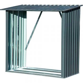Metall Kaminholzregal Madera 163 x 83 x 154 cm