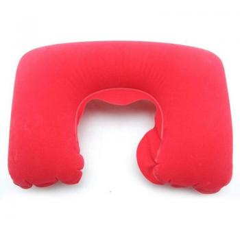 Cojín de cuello inflable para avión