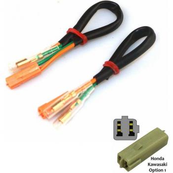 KAWASAKI Turn Signal Indicator Light and Cable Kit for Ninja1000 ZX6R ZX9 ZX10R ZX12R ER6N KLE650 Versys