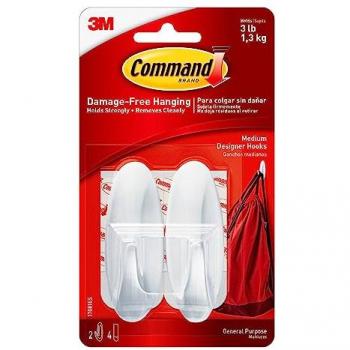 3M Command Designer Hook Duo