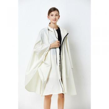 Functional Nordic Rain Poncho for Outdoor Adventures