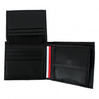 Cuir Noir – Portefeuille Tommy Hilfiger Référence 60827