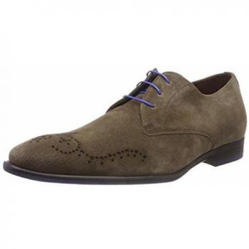 Floris van Bommel 18075/05 Derbys für Herren, Grau (Taupe 05), 44 EU