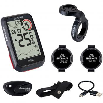 Sigma ROX 4.0 GPS Bike Computer with Heart Rate and Cadence Sensors
