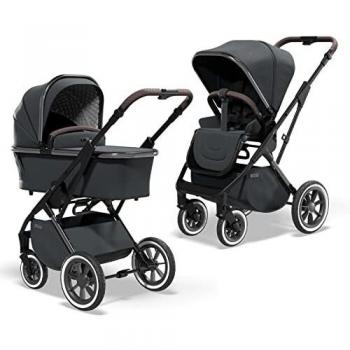 Passeggino MOON Rocca Duo Limited Edition Anthracite/Black Chrome 2022