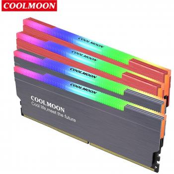 Disipador de Aleación de Aluminio para DDR3 DDR4 con RGB de COOLMOON