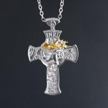 Bijoux religieux croix jésus en métal pour hommes et femmes