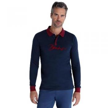 Bendorff Klassisches Herren Poloshirt 830575292 – Lässig, Marineblau, Baumwolle