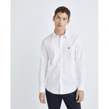 Camisa Oxford Hombres elPulpo Blanco