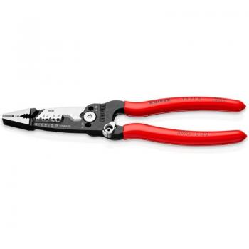 Knipex Pinza 200 mm (WireStripper) modello 13‑71‑8 – esterno nero in resina sintetica
