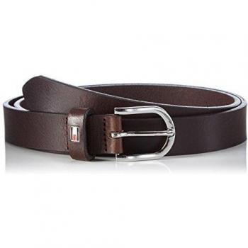 Cinturón Tommy Hilfiger New Danny Slim para mujer, color Marrón