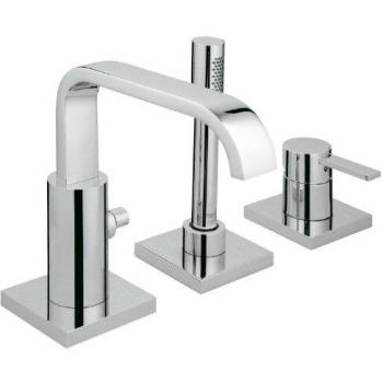 Allure 3‑Hole Integrated Bath and Shower Valve