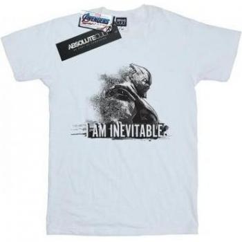 Black Endgame I Am Inevitable Women’s Boyfriend Top, XXL