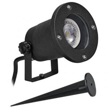 Projecteur LED Orientable Aster 6W 4000K Noir IP65 IK07