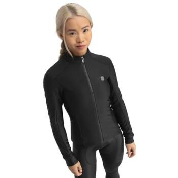 Siroko Chaqueta SoftShell Cyclist J1 Vermont, Talla Femenina Negra
