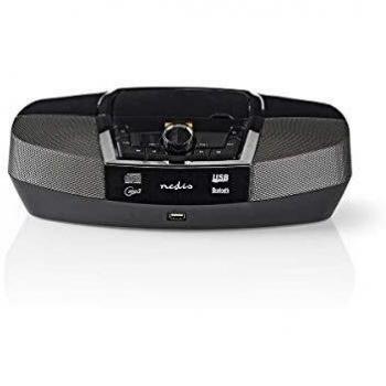 Radio Boombox Nedis 12W Bluetooth CD USB Aux