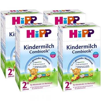 Leche infantil Hipp Combiotik 2+, desde el segundo año, 4-pack