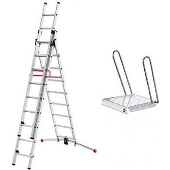 Hailo Kombileiter 2 x 9 + 1 x 8 Sprossen