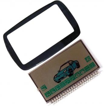 Pantalla LCD A9 con soporte de metal y funda de llavero para Starline A8