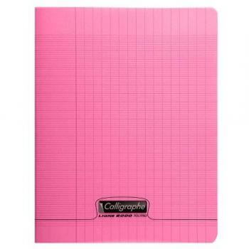 Cahier Clairefontaine Calligraphe 24x32 cm grands carreaux 96 pages polypro