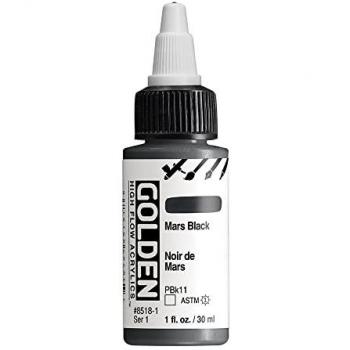 Sunlit Surge Acrylic – Mars Black, 30 ml