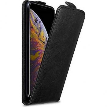 Carcasa Estilo Flip Negra para iPhone XS MAX