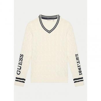 Embroidered Side Logo Knit Pullover