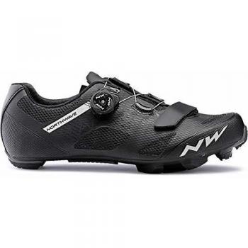 Razer-MTB Laufstegschuhe von Northwave – Schwarz/Weiß, 2019, EU42